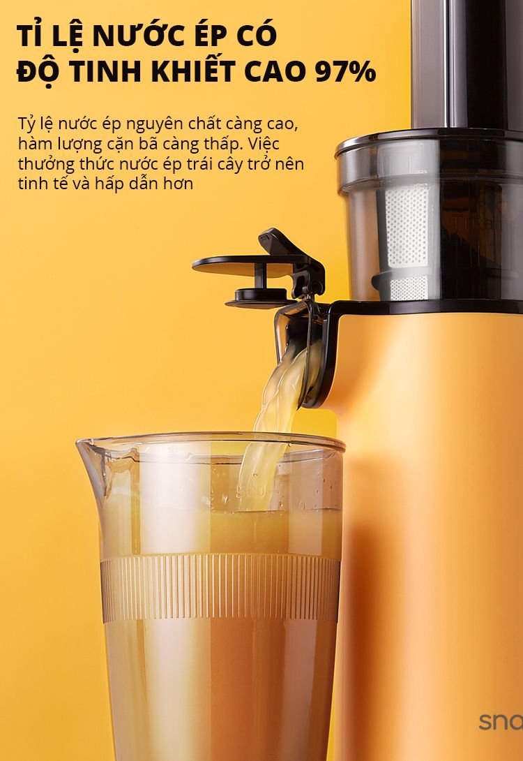 Máy ép chậm SnapBee - Máy ép SnapBee SK – 202VN - Máy ép trái cây SnapBee 8 máy ép chậm snapbee