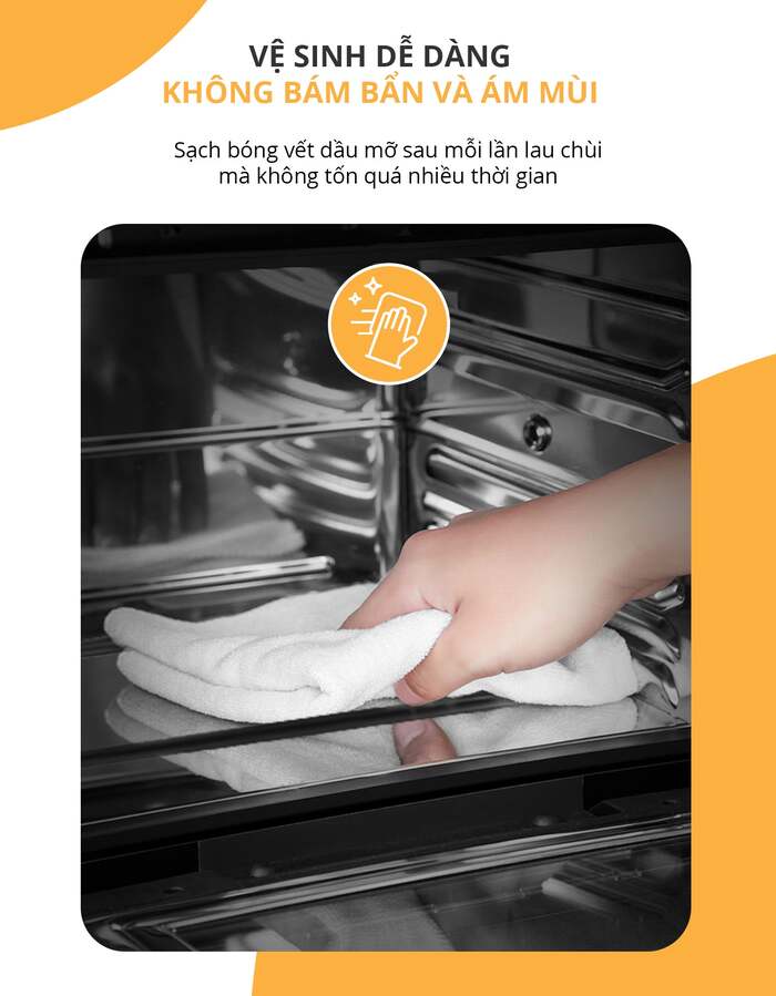 NỒI CHIÊN KHÔNG DẦU SNAPBEE QUEEN RF15 - DUNG TÍCH 15 LÍT - 16 CHỨC NĂNG 22 noi chien snapbee 2-snapbee