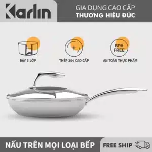 chảo chống dính karlin